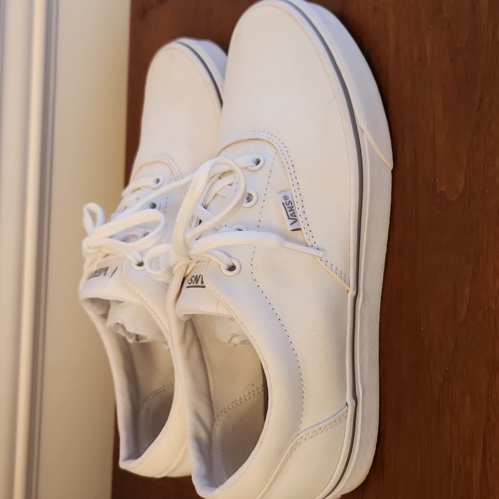 Vans Doheny Shoes White Sneakers Women's 9.5 Off The Wall Classic Canvas